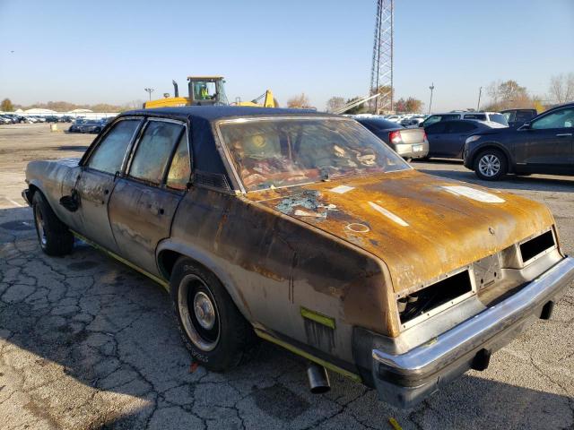 1Y69U7T200322 - 1977 CHEVROLET NOVA BLACK photo 3