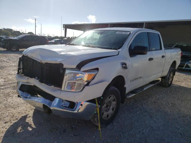 1N6AA1F1XHN502856 - 2017 NISSAN TITAN XD S WHITE photo 2