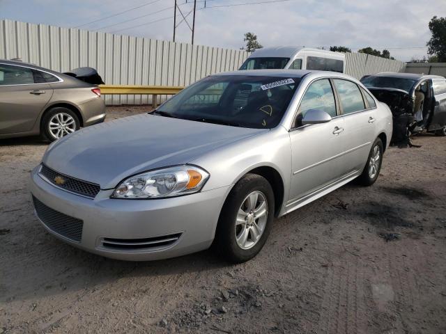 2G1WA5E39G1132057 - 2016 CHEVROLET IMPALA LIM SILVER photo 2