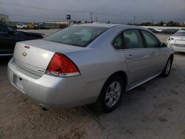 2G1WA5E39G1132057 - 2016 CHEVROLET IMPALA LIM SILVER photo 4