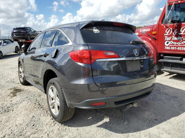 5J8TB3H36FL018972 - 2015 ACURA RDX GRAY photo 3