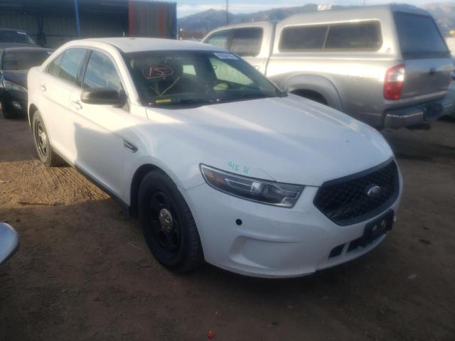 1FAHP2MK2FG163664 - 2015 FORD TAURUS POL WHITE photo 1