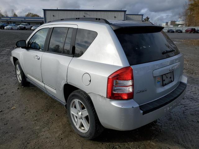 1J4NF4FB8AD524912 - 2010 JEEP COMPASS SP SILVER photo 3