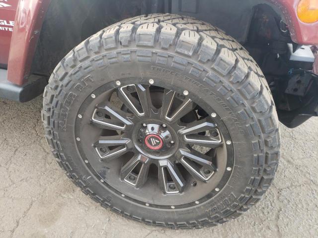 1J4GA59157L106435 - 2007 JEEP WRANGLER S MAROON photo 9