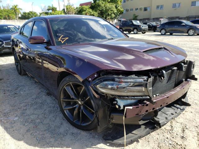 2C3CDXHG4LH208222 - 2020 DODGE CHARGER GT PURPLE photo 1