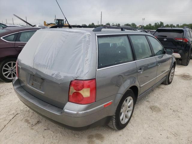 WVWVD63B24E114469 - 2004 VOLKSWAGEN PASSAT GLS GRAY photo 4