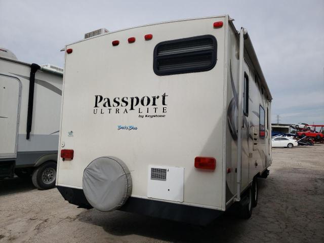 4YDT24520ET412575 - 2014 PASSPORT TRAVELTRLR TWO TONE photo 4