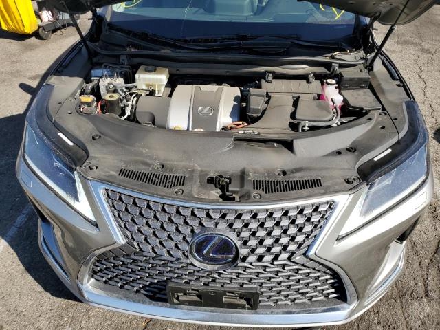 2T2HGMDA2MC067280 - 2021 LEXUS RX 450H GRAY photo 7