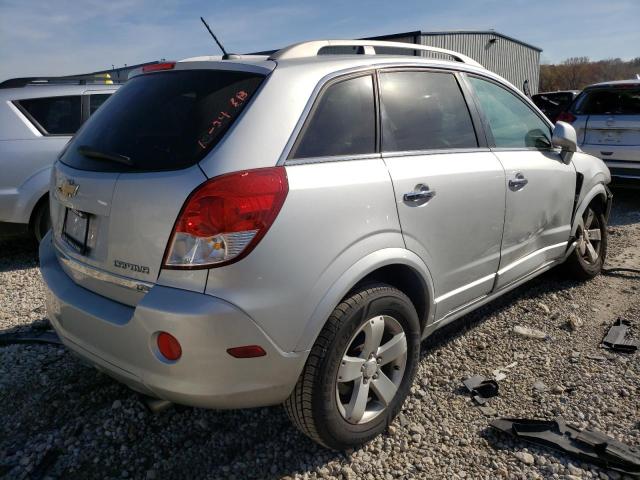 3GNAL3E58CS624134 - 2012 CHEVROLET CAPTIVA SP SILVER photo 4