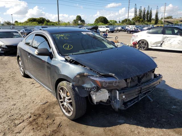 JTKDE177370216049 - 2007 TOYOTA SCION TC CHARCOAL photo 1