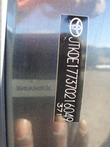 JTKDE177370216049 - 2007 TOYOTA SCION TC CHARCOAL photo 10