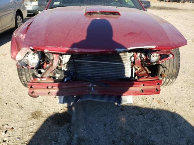 1ZVFT82H675271271 - 2007 FORD MUSTANG GT RED photo 9
