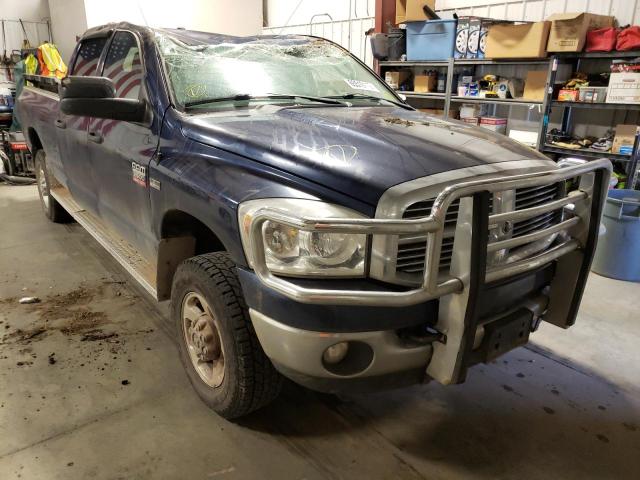 3D7KS28D78G170603 - 2008 DODGE RAM 2500 S BLUE photo 1