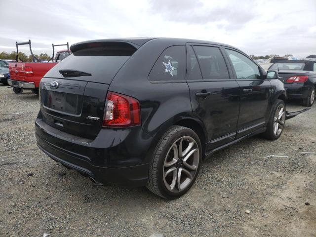 2FMDK3AK8DBB79076 - 2013 FORD EDGE SPORT BLACK photo 4