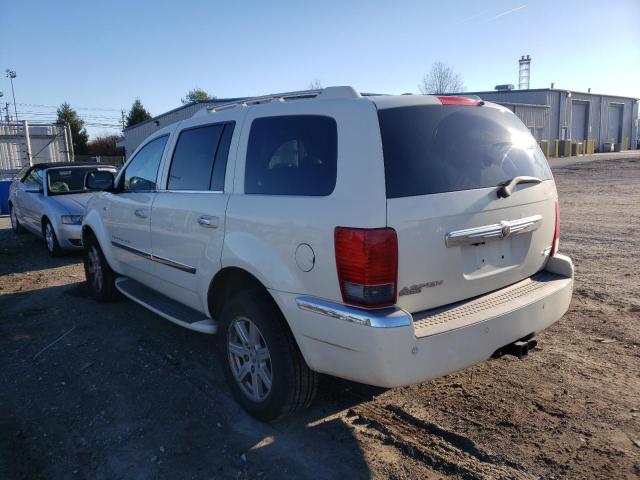 1A8HW58228F147037 - 2008 CHRYSLER ASPEN LIMI WHITE photo 3