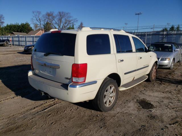 1A8HW58228F147037 - 2008 CHRYSLER ASPEN LIMI WHITE photo 4