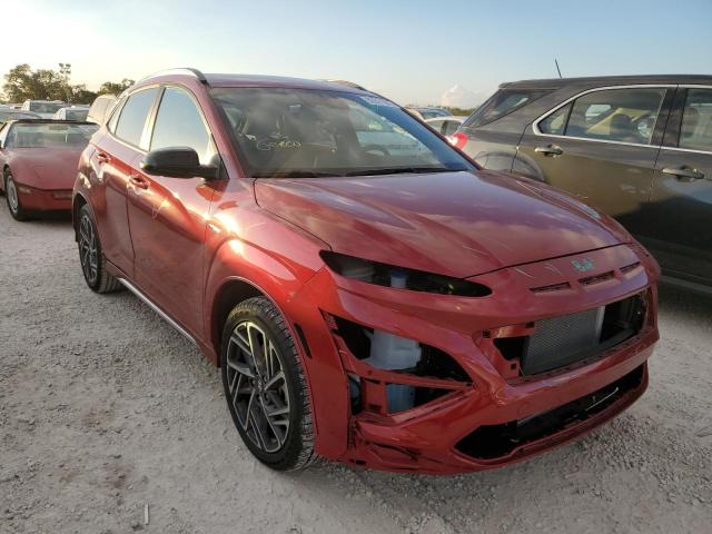 KM8K33A33NU856883 - 2022 HYUNDAI KONA N LIN RED photo 1