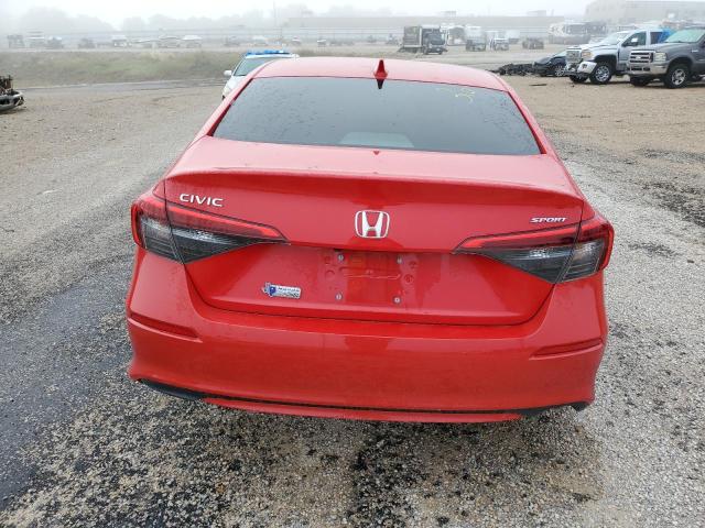 2HGFE2F53NH512415 - 2022 HONDA CIVIC SPOR 红色 照片 6