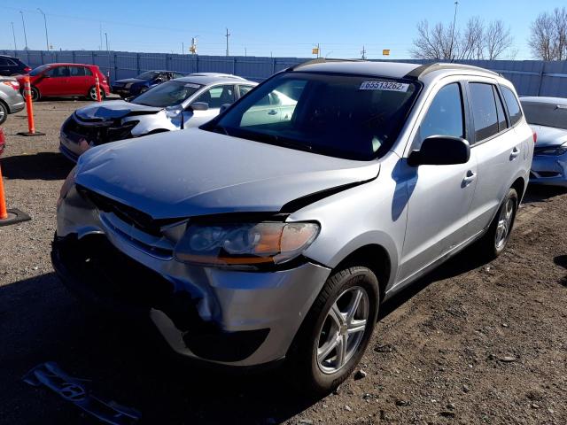 5NMSGDAB6AH368311 - 2010 HYUNDAI SANTA FE G SILVER photo 2