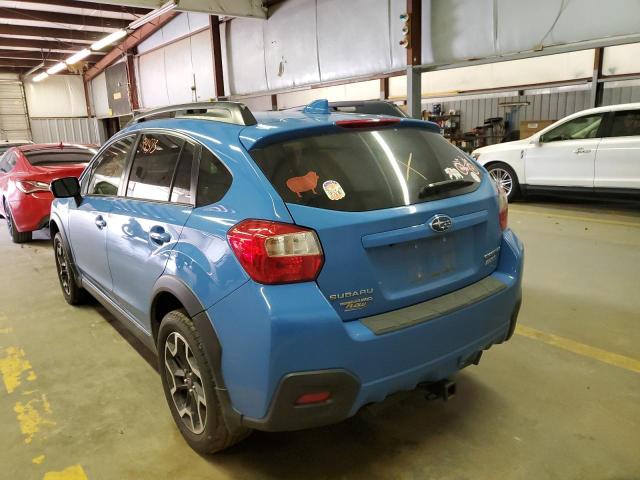 JF2GPAKC4GH318241 - 2016 SUBARU CROSSTREK BLUE photo 3