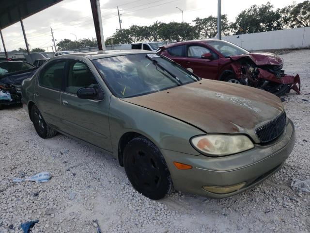 JNKCA31A81T033006 - 2001 INFINITI I30 GREEN photo 1