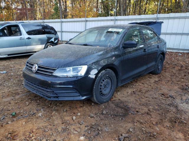 3VW2K7AJ2FM294510 - 2015 VOLKSWAGEN JETTA BASE BLACK photo 2