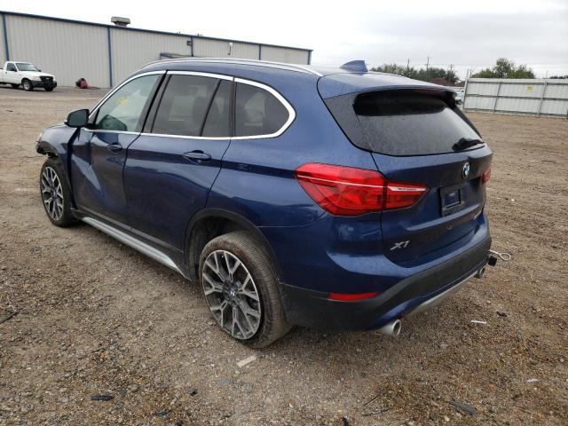 WBXJG7C06M3M65507 - 2021 BMW X1 SDRIVE2 BLUE photo 3