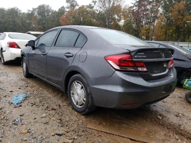 2HGFB2F64DH531734 - 2013 HONDA CIVIC HF GRAY photo 3