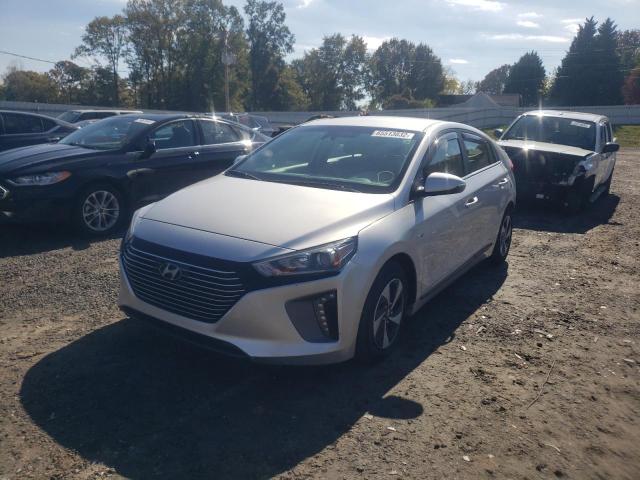 KMHC75LC8JU062439 - 2018 HYUNDAI IONIQ SEL SILVER photo 2