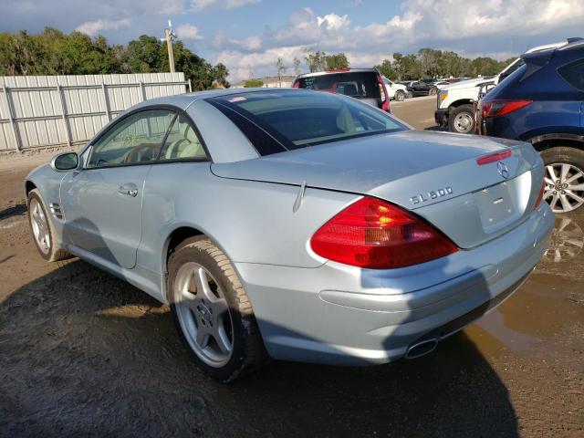 WDBSK75F83F054607 - 2003 MERCEDES-BENZ SL 500R SILVER photo 3