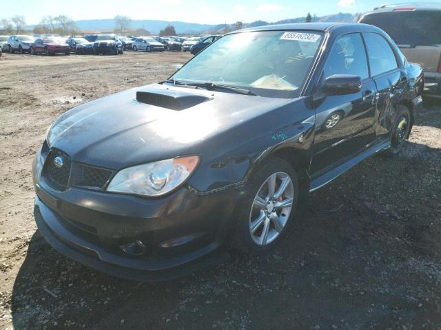 JF1GD74697G509795 - 2007 SUBARU IMPREZA WR BLACK photo 2