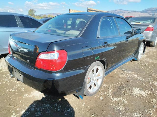 JF1GD74697G509795 - 2007 SUBARU IMPREZA WR BLACK photo 4