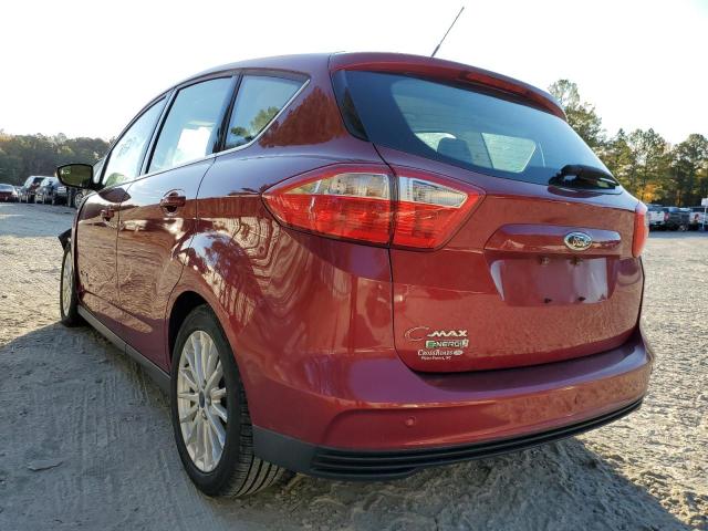 1FADP5CU1FL123764 - 2015 FORD C-MAX PREM RED photo 3