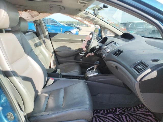 2HGFA16979H500590 - 2009 HONDA CIVIC EXL Көк фото 5