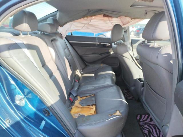 2HGFA16979H500590 - 2009 HONDA CIVIC EXL Көк фото 6
