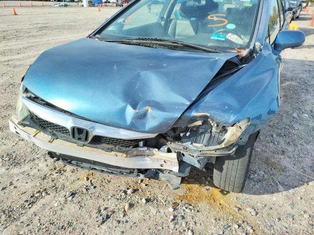 2HGFA16979H500590 - 2009 HONDA CIVIC EXL Көк фото 9