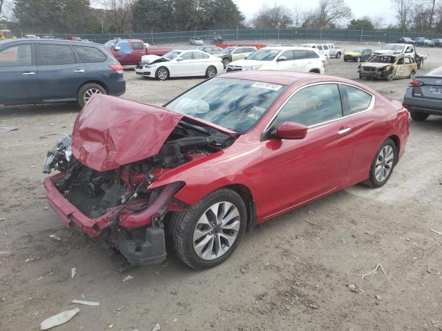 1HGCT1B39EA002401 - 2014 HONDA ACCORD LX- RED photo 2