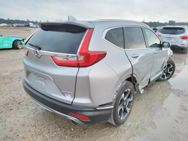 7FARW1H95JE013817 - 2018 HONDA CR-V TOURI SILVER photo 4