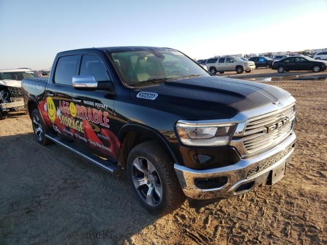 1C6SRFJT2KN553112 - 2019 RAM 1500 LARAM BLACK photo 1