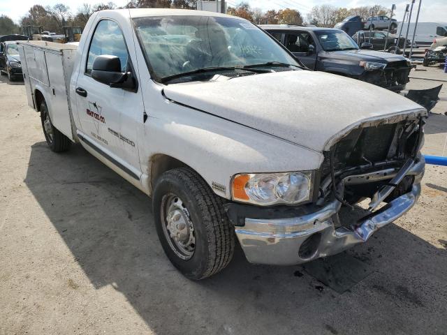 3D6WR26D15G807615 - 2005 DODGE RAM 2500 S WHITE photo 1