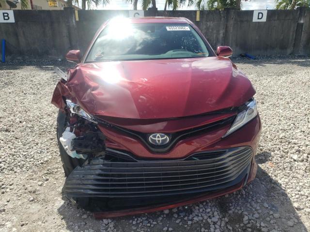 4T1F31AK0LU536382 - 2020 TOYOTA CAMRY XLE BURGUNDY photo 9