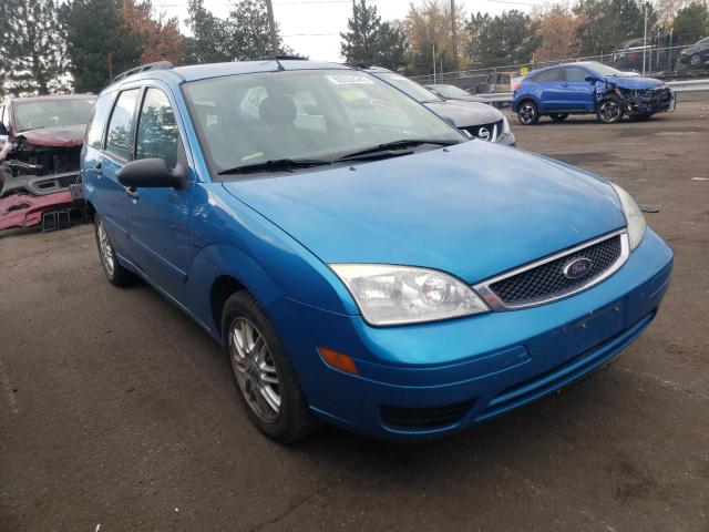 1FAFP36N67W168605 - 2007 FORD FOCUS ZXW BLUE photo 1