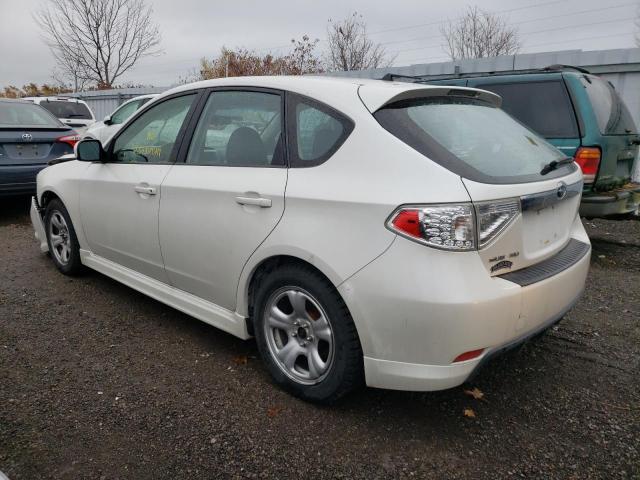 JF1GH6C68AG813496 - 2010 SUBARU IMPREZA 2. WHITE photo 3