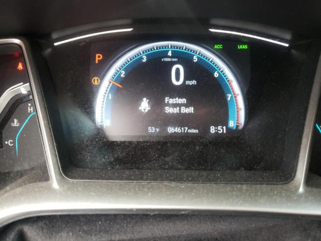 19XFC1F72LE005434 - 2020 HONDA CIVIC EXL Srebrny zdjęcie 8