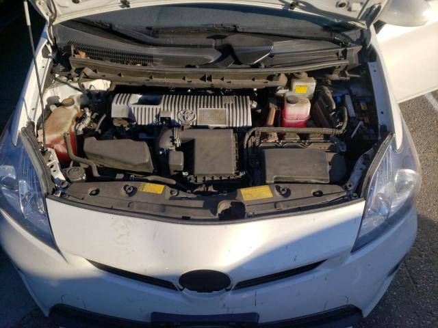 JTDKN3DP6E3055979 - 2014 TOYOTA PRIUS PLUG WHITE photo 11