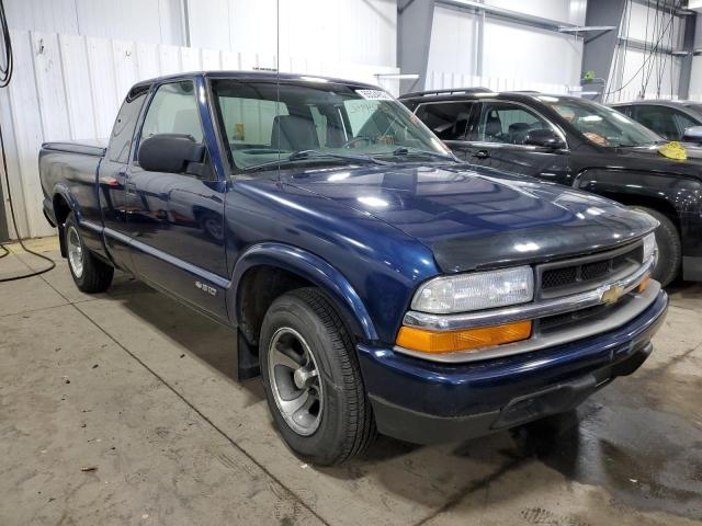 1GCCS19W028219677 - 2002 CHEVROLET S TRUCK S1 BLUE photo 1