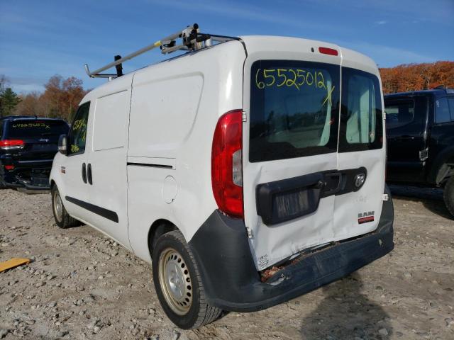 ZFBERFAT6G6B98734 - 2016 RAM PROMASTER WHITE photo 3