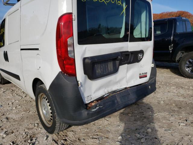 ZFBERFAT6G6B98734 - 2016 RAM PROMASTER WHITE photo 9