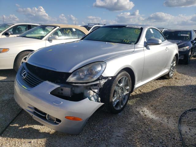 JTHFN48Y169008267 - 2006 LEXUS SC 430 SILVER photo 2