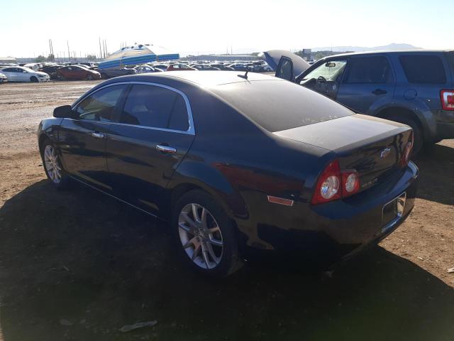 1G1ZE5EB8AF263053 - 2010 CHEVROLET MALIBU LTZ შავი ფოტო 3